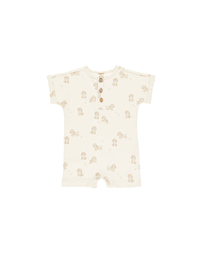 Puppies Short Sleeve One Piece