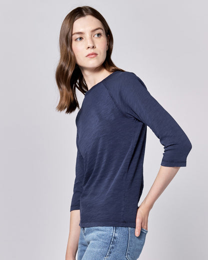 Sonoma 3/4 Sleeve Tee in Iris | Dear John