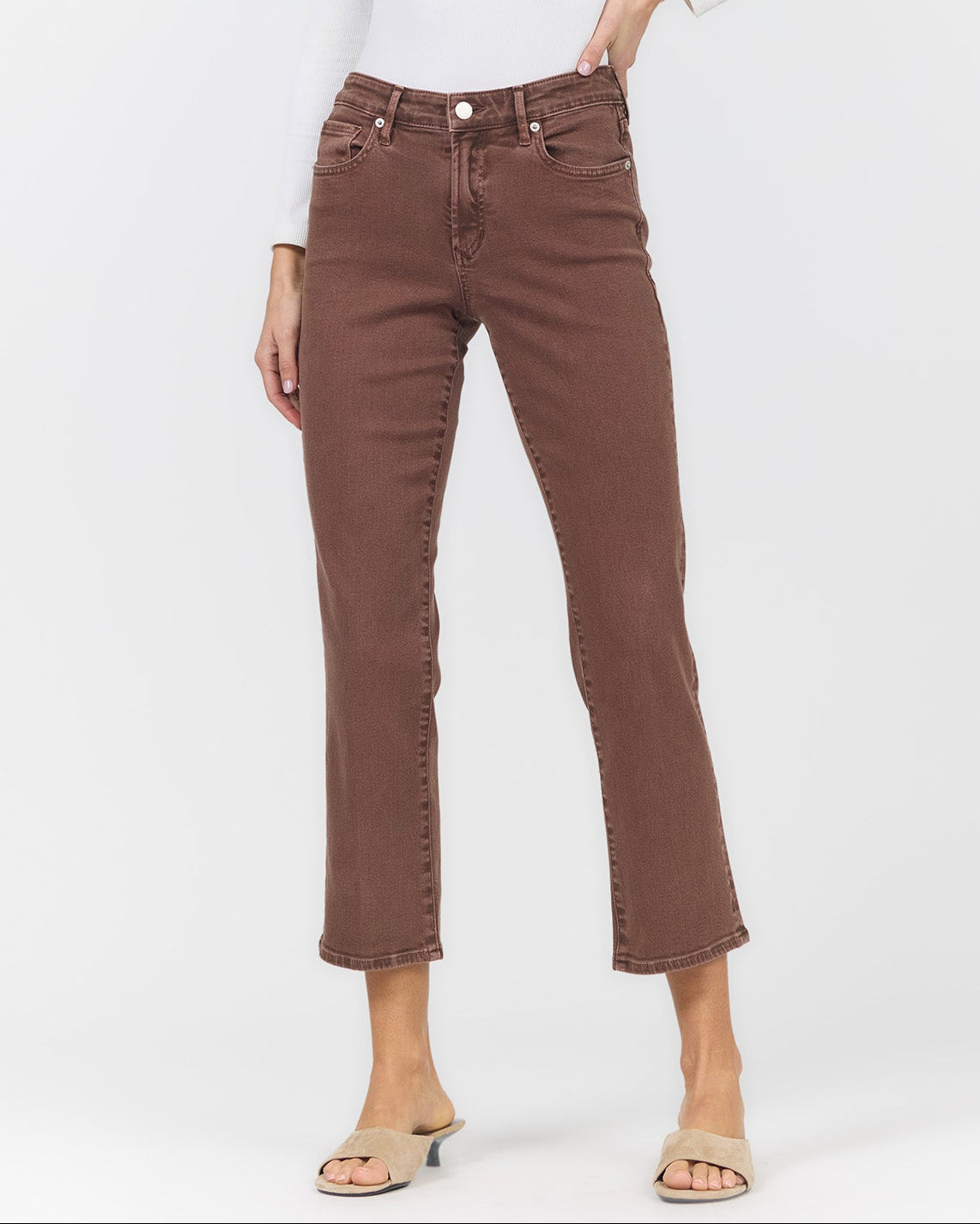 Anika Slim Jean in Cappuccino | Dear John