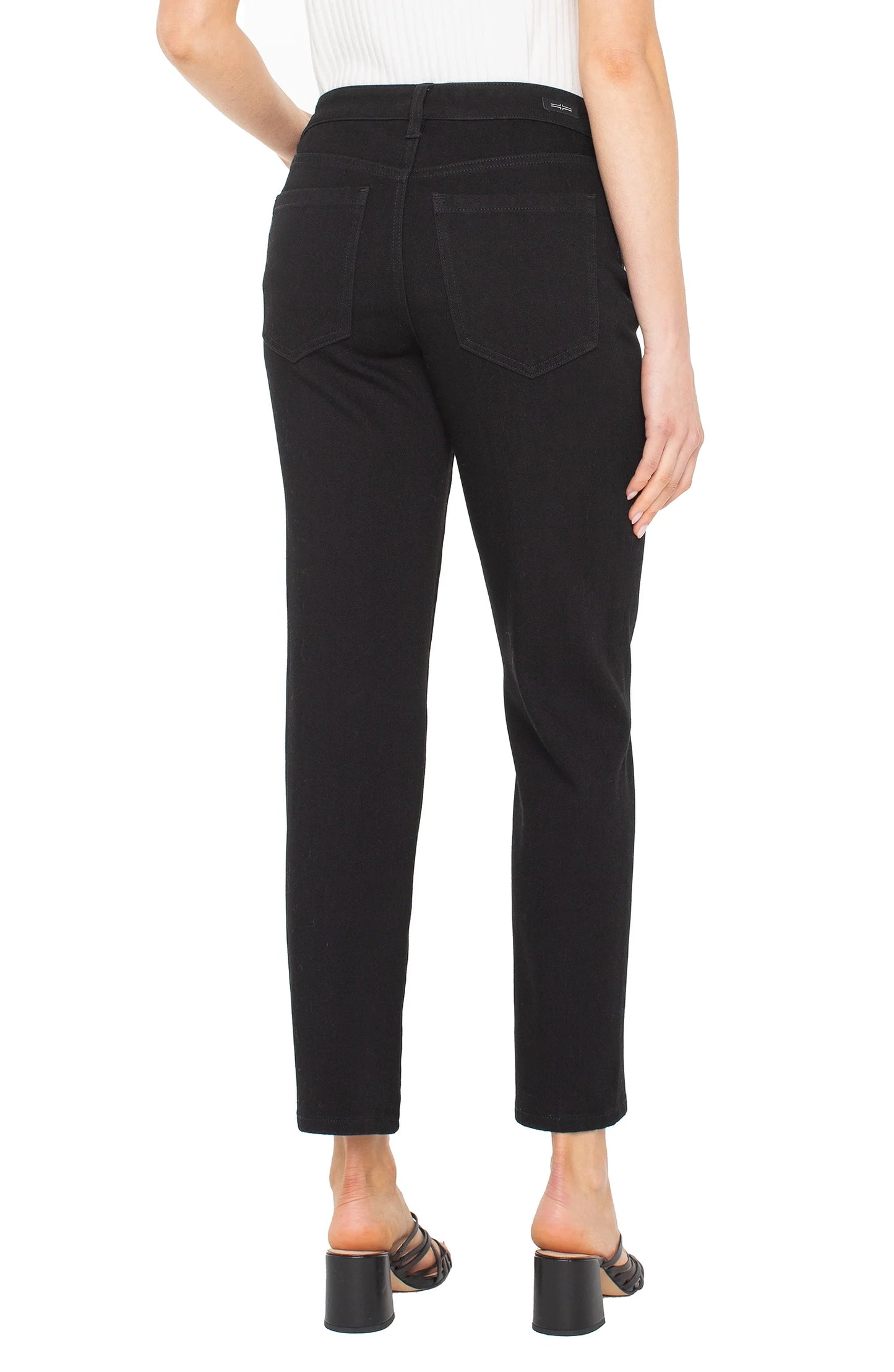 Liv Non-Skinny in Black Rinse | Liverpool