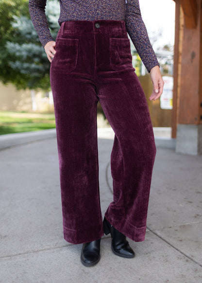 Audrey Chenille High Rise in Fig | Dear John