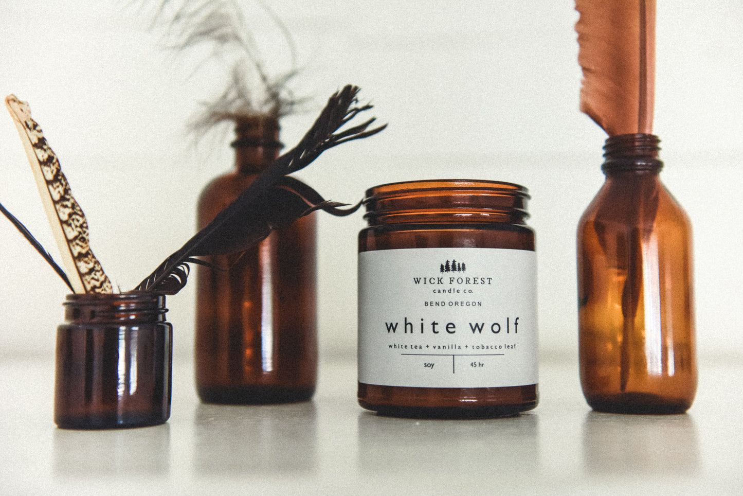 White Wolf Candle
