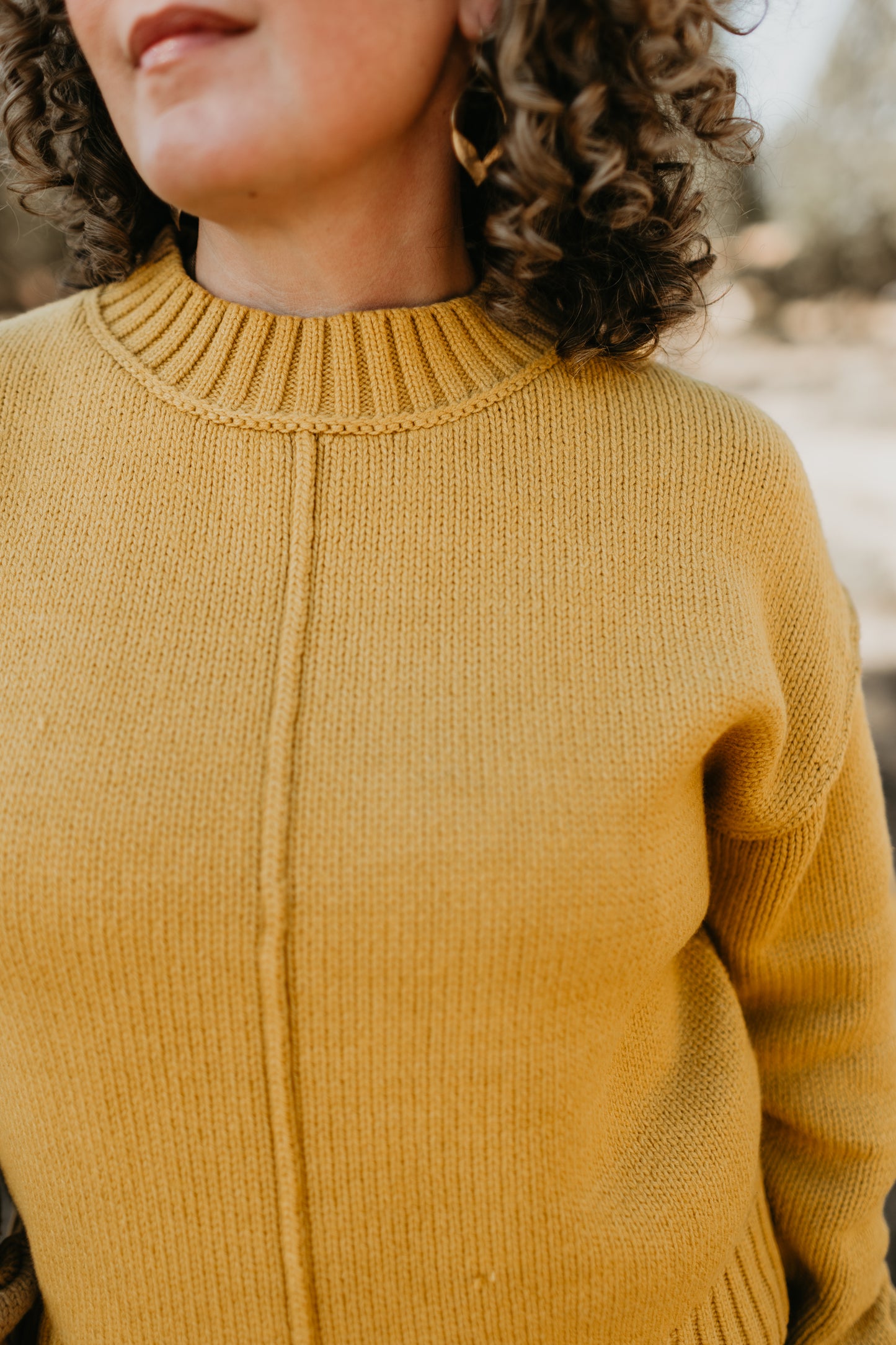 Hera Sweater in Gold | Dear John