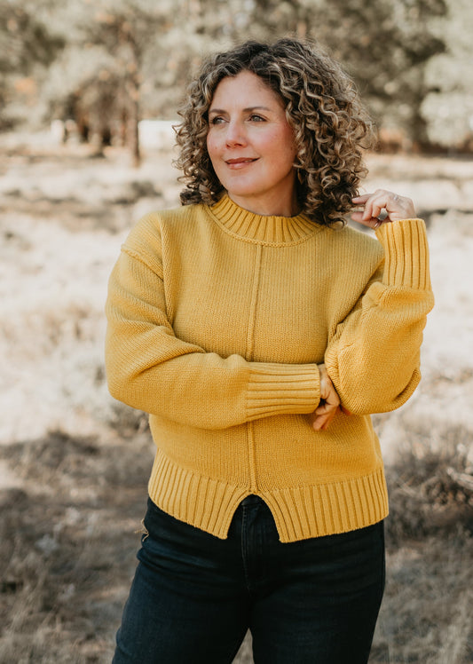 Hera Sweater in Gold | Dear John