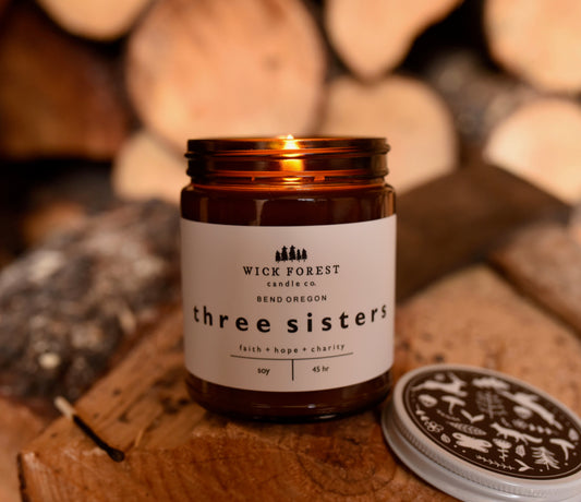 Three Sisters Candle